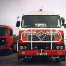 Our other recovery truck was built on a 1979 Foden Fleet Master with a 290 Cummins engine. The Foden was converted from a tractor unit to a 4x2 rigid. A few years later we then fitted a midlift and changed the drive axle for one without hub reduction. This vehicle was very successful in our recovery business until it was sold for a more modern Foden 4000.