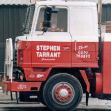 Our other recovery truck was built on a 1979 Foden Fleet Master with a 290 Cummins engine. The Foden was converted from a tractor unit to a 4x2 rigid. A few years later we then fitted a midlift and changed the drive axle for one without hub reduction. This vehicle was very successful in our recovery business until it was sold for a more modern Foden 4000.