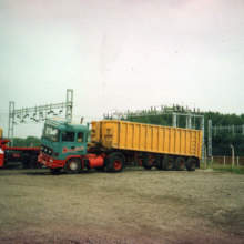 This vehicle, an ERF B series, was involved in an accident at junction 16 on the M6, the trailer turned on its side twisting the chassis on the truck. We were called out to recover the vehicle and put the trailer back on to its wheels. Once we recovered this vehicle back to the workshop we stripped it and fitted new chassis rails, we then rebuilt and tested it ready to return to the owner.