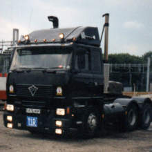 We serviced and maintained this Foden 4000 series with tag axle on a regular basis.