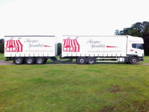 Curtainside Body Conversion for North East Promotions