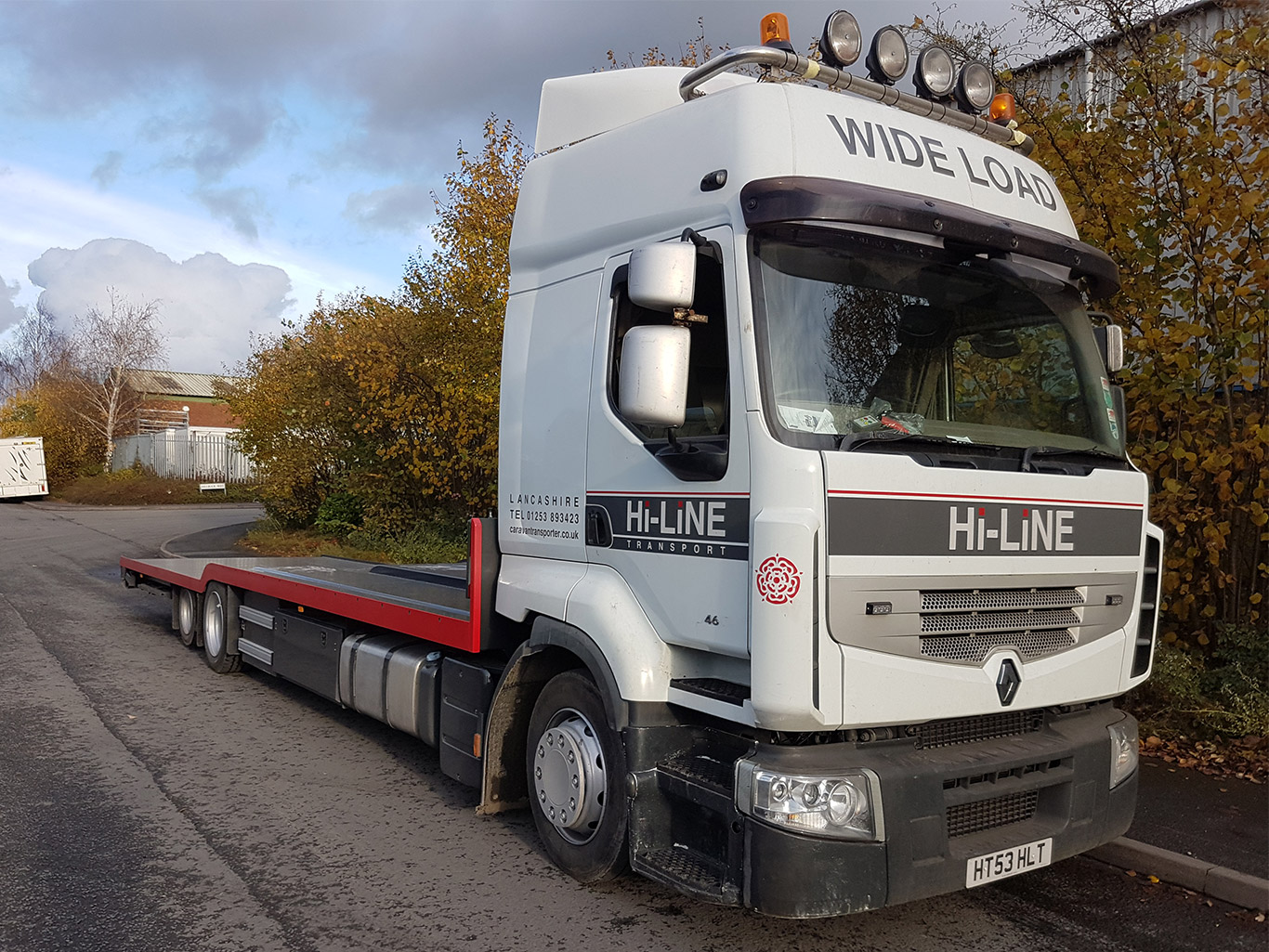 Extend Renault tractor unit to 6x2 with Granning Tag Axle