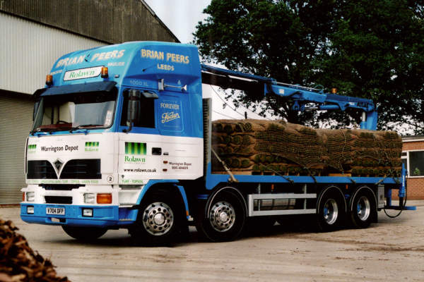 Foden 4400 series renovation and conversion for Brian Peers