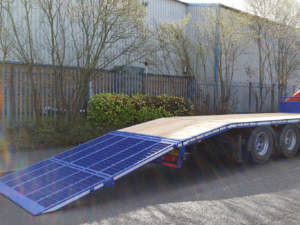 Iveco Conversion New Body, Hydraulic Beaver Tail and Hiab Crane