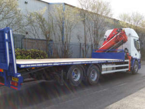 Iveco Conversion New Body, Hydraulic Beaver Tail and Hiab Crane