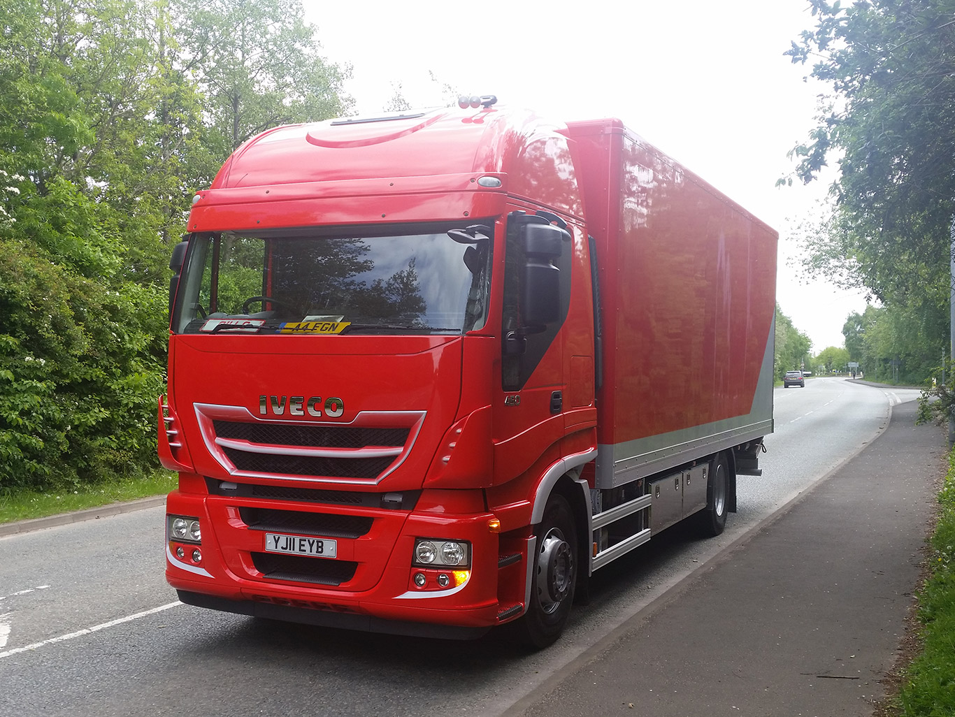 Iveco Stralis Box Body with Tail Lift Conversion for Doller Industries