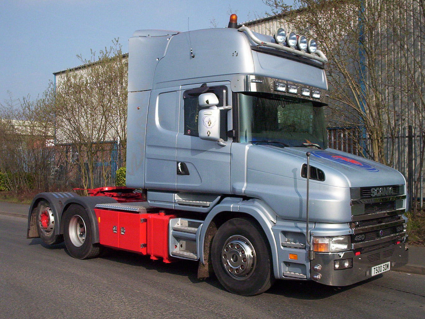 Scania 124 T cab 4x2 to 6x2 Tag Axle Conversion