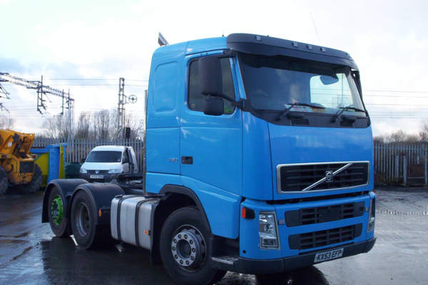 This Volvo 460 was completed and awaiting collection by the customer.