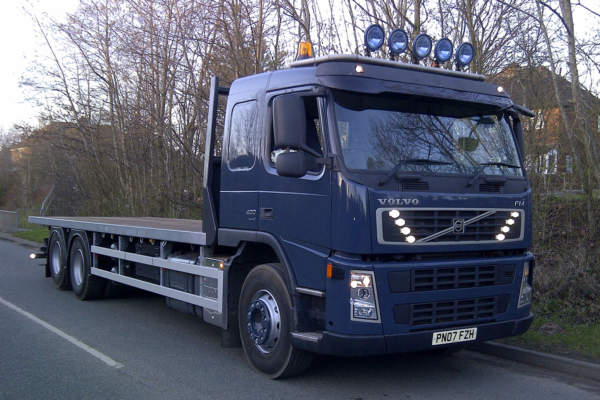 Volvo FM 6x2 rigid Granning Axle Conversion for CLD