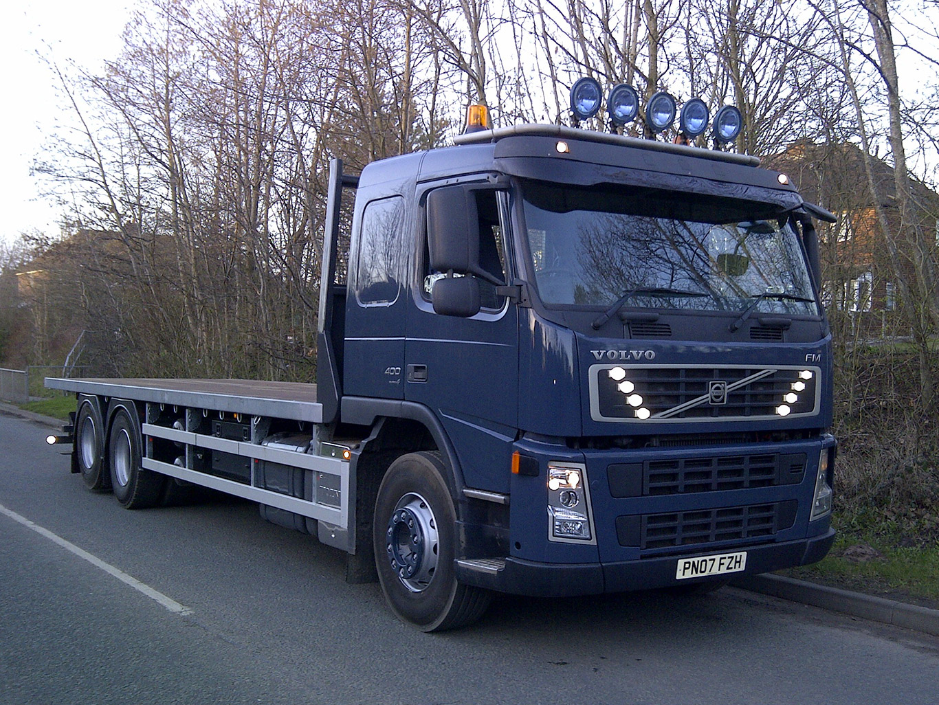 Volvo FM 6x2 rigid Granning Axle Conversion for CLD