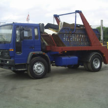 This Volvo FL6 was fitted with skip equipment to the customer’s specification. We then refurbished the body to make it like new again.